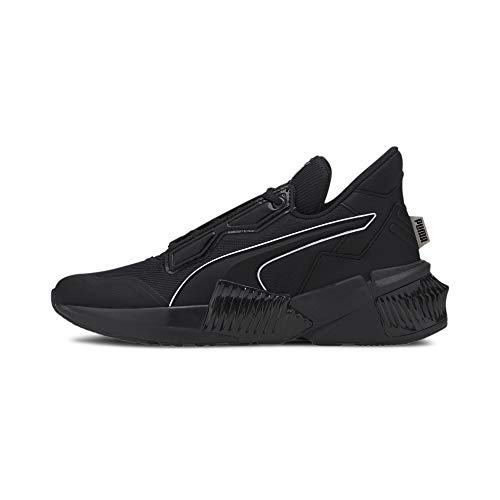 PUMA Damen Provoke Xt Fm Mono WNS Gymnastikschuh, Black Metallic Silver von PUMA