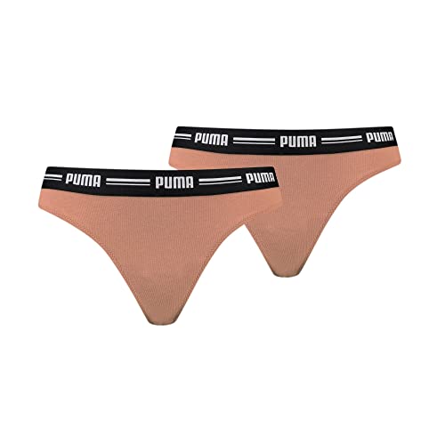 PUMA Damen Puma Women's 2 Pack STRING, Mocca Mouse, XS EU von PUMA