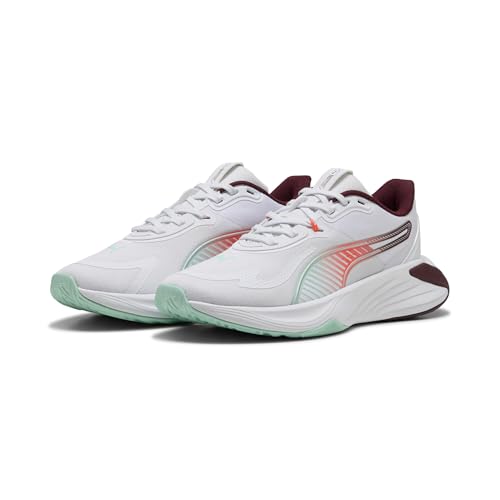 PUMA Damen Pwr Hybrid Tr WNS Crosstrainer, White Ruby Shimmer Mint Melt Glowing Red, 37.5 EU PUMA Damen Pwr Hybrid Tr WNS Crosstrainer, White Ruby Shimmer Mint Melt Glowing Red, 37.5 EU von PUMA