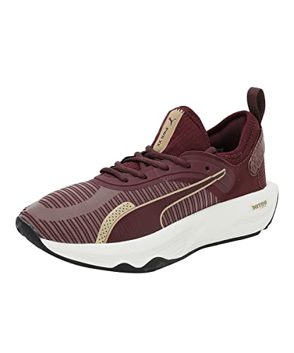 PUMA Damen PWR XX Nitro Deco Glam WN's Gymnastikschuh, Aubergine Team Gold, 39 EU PUMA Damen PWR XX Nitro Deco Glam WN's Gymnastikschuh, Aubergine Team Gold, 39 EU von PUMA