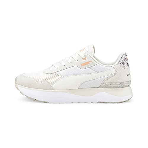 PUMA Damen R78 Voyage Better Sneaker, Vaporous Gray-Vaporous Gray-Peach Pink, 36 EU von PUMA