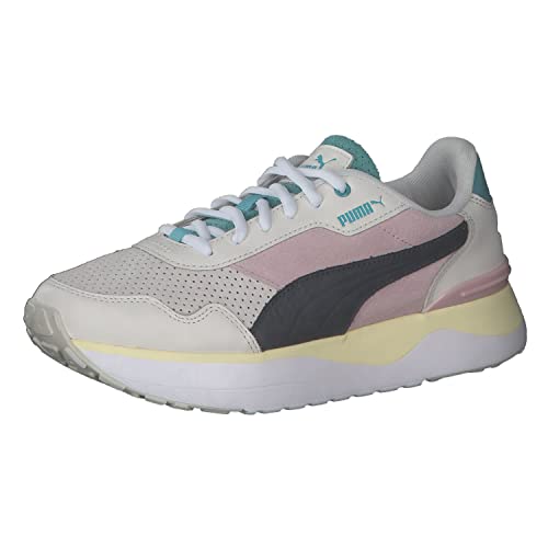 PUMA Damen R78 Voyage Premium Sneaker, Nimbus Cloud-Ebony-Porcelain, 37 EU von PUMA