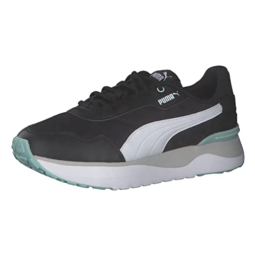 PUMA Damen R78 Voyage Sneaker, Black White-Eggshell Blue, 38.5 EU von PUMA