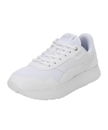 PUMA Damen R78 Voyage Sneaker, White White-Gray Violet, 40.5 EU von PUMA