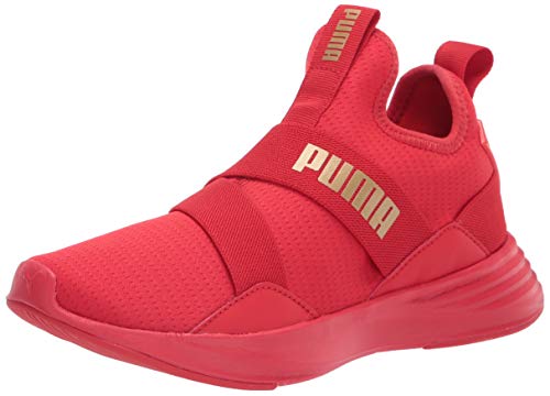 PUMA Damen Radiate Mid Crosstrainer, Rot/Ausflug, einfarbig (Getaway Solids), 42.5 EU von PUMA