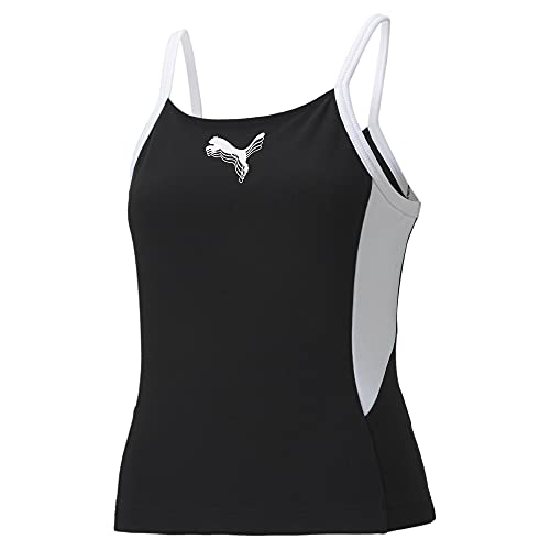 PUMA Damen Rebel Crop Tank Top, schwarz, S von PUMA