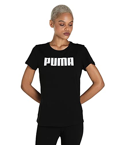 PUMA Damen Regular Tops Essentials Damen T-Shirt S Black von PUMA