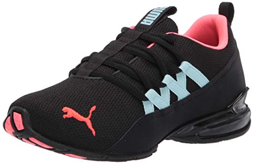 PUMA Damen Riaze Prowl Laufschuh, Black-Ignite pink-aquamarin, 37.5 EU von PUMA