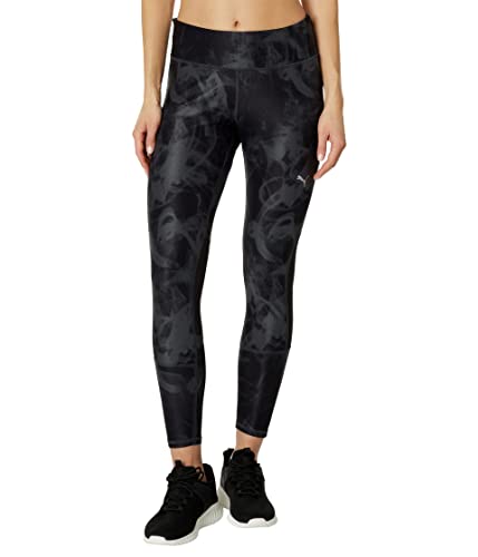PUMA Damen Run Favorite 7/8 Strumpfhose, Black-aop, X-Klein PUMA Damen Run Favorite 7/8 Strumpfhose, Black-aop, X-Klein von PUMA