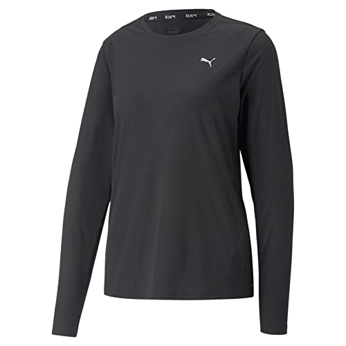 PUMA Damen Run Favorite Langarm T-Shirt, Schwarz, Groß von PUMA