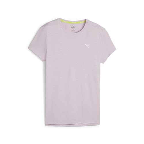 PUMA Damen Run Favourite Heather Running T-Shirt SGrape Mist Heather Purple von PUMA