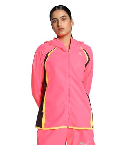 PUMA Damen Run Regenjacke M Sunset Glow Pink ?Langarm-Laufjacke in Regular Fit Damen PUMA Damen Run Regenjacke M Sunset Glow Pink ?Langarm-Laufjacke in Regular Fit Damen von PUMA