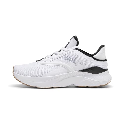 PUMA Damen Softride Mayve WN's Road Running Shoe, White Black Silver, 40.5 EU von PUMA