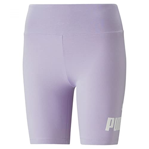 PUMA Damen Short ESS 7` Logo Short Leggings 848347 Vivid Violet L von PUMA