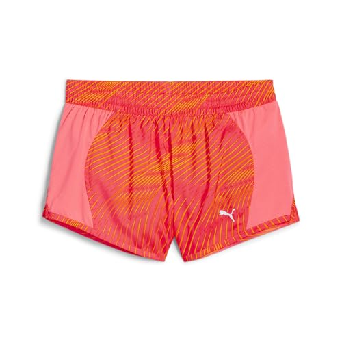 PUMA Damen-Shorts "Run Favorite Velocity", 7,6 cm, Sunset Glow-Sun Stream, Klein von PUMA