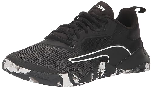 PUMA Damen Sicherung 2.0 Marmor Sneaker, Schwarz Weiß-dunkel Kohle, 37.5 EU von PUMA