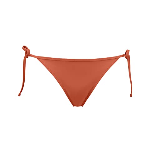 PUMA Damen Side Tie Bikini Bottoms, Chili Powder, XS EU von PUMA