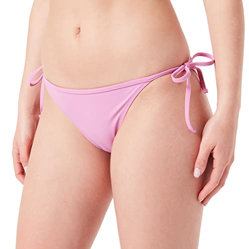 PUMA Damen Side Tie Bottom Bikini Unterteile, Rosa, L EU von PUMA