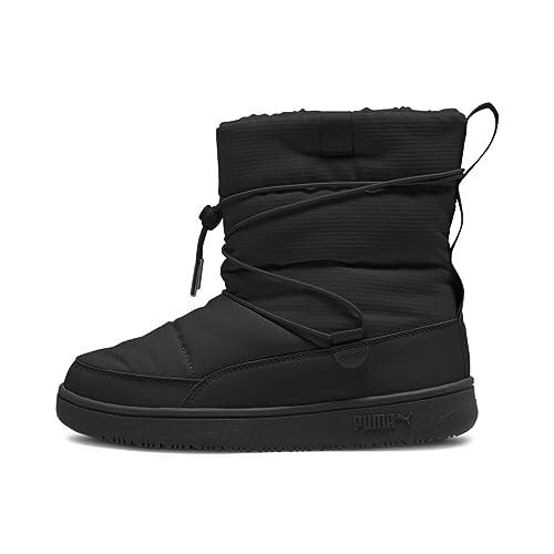 PUMA Women's Snowbae Boots, Black-Shadow Gray, 7, Black-shadow Gray, 37 EU von PUMA