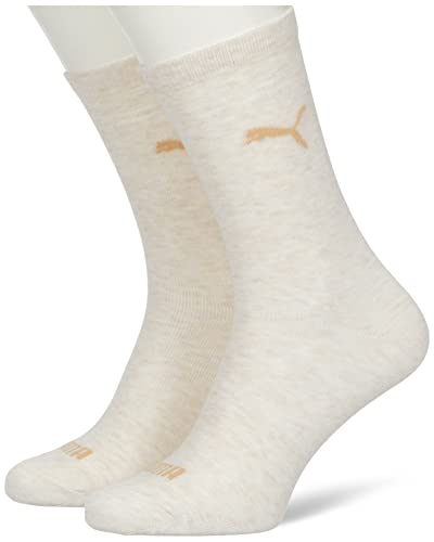 Puma Damen Socken-100000964 Socken, Sand Mélange, 35/38 von PUMA