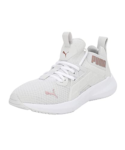 PUMA Damen Softride Enzo Nxt WN's Straßen-Laufschuh, Feather Gray Rose Gold Metallic, 38.5 EU von PUMA