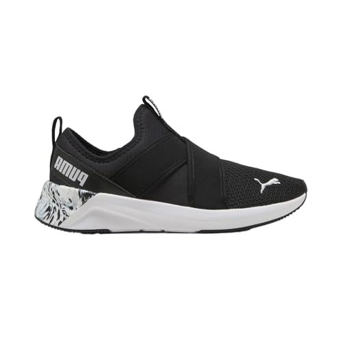 PUMA Damen Softride Harli Slip on Trainingsschuhe Sneaker, Black-Haute Tropic-White Ah25, 36 EU von PUMA