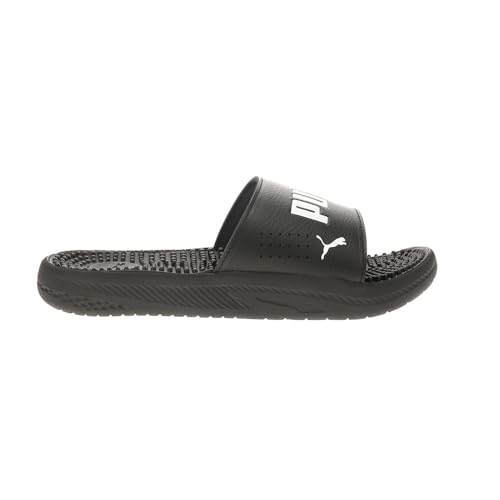 PUMA Damen Softride Massage Slide Sandale, Schwarz, 41 EU von PUMA