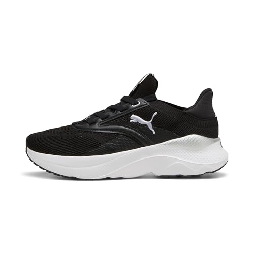 PUMA Damen Softride Mayve WN's Road Running Shoe, Black White, 41 EU von PUMA