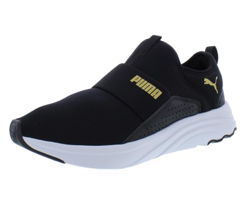 PUMA Damen Softride Sophia Slip on Laufschuh, schwarz, 38 EU von PUMA