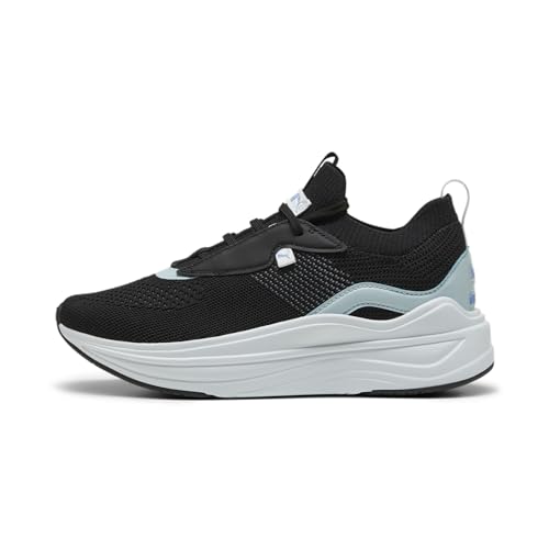 PUMA Damen Softride Stakd Laufschuhe 39Black Turquoise Surf Dewdrop Blue Skies von PUMA