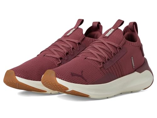 PUMA Damen Softride Symmetry Fuzion Laufschuhe Sneaker, Wood Violet/Alpine Snow, 10 von PUMA