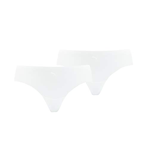 PUMA Damen String Unterwäsche, Weiß, M (2er Pack) von PUMA