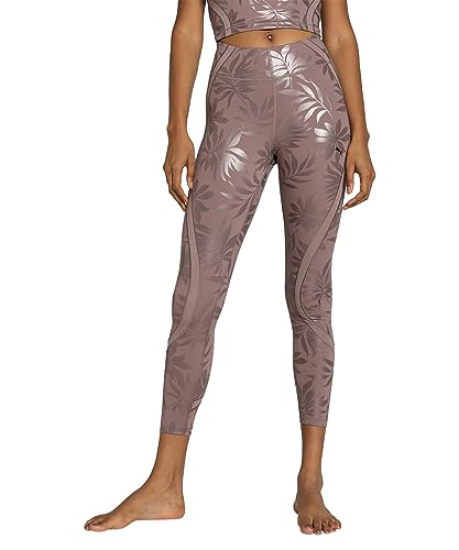 PUMA Damen Studio Ultrabare AOP Hw 7/8 Trend Tights, bunt, XL von PUMA