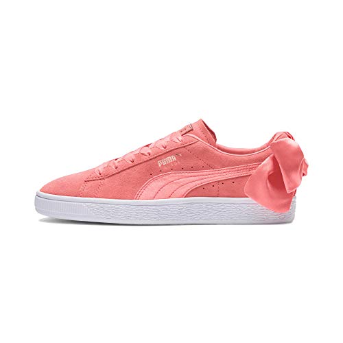 PUMA Damen Suede Bow WN's Sneaker, Shell Pink-Shell Pink, 39 von PUMA