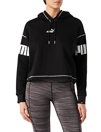 PUMA Damen Sweatshirt, Puma schwarz, L von PUMA