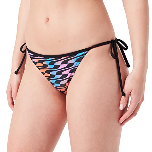 PUMA Damen Swimwear Formstrip Side Tie Brief Schwimm Slips, Black Combo, L EU von PUMA