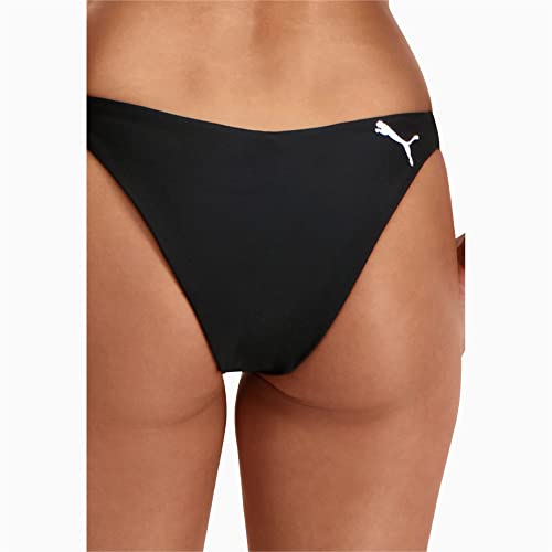 PUMA Damen Swimwear V-shape Letter Schwimm Slips, Black Combo, S EU von PUMA