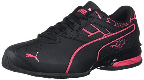 PUMA Damen Tazon 6 Cross Trainer Sneaker, Black Red Rose, 39 EU von PUMA