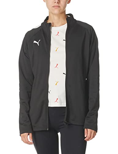 PUMA Damen TeamLIGA Trainingsjacke, Black Weiß, L von PUMA