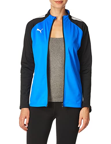 PUMA Damen TeamLIGA Trainingsjacke, Electric Blue Lemonade Black, L von PUMA