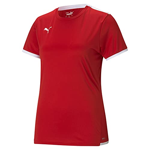 PUMA Damen Teamliga Trikot Hemd, Red Weiß, Groß von PUMA