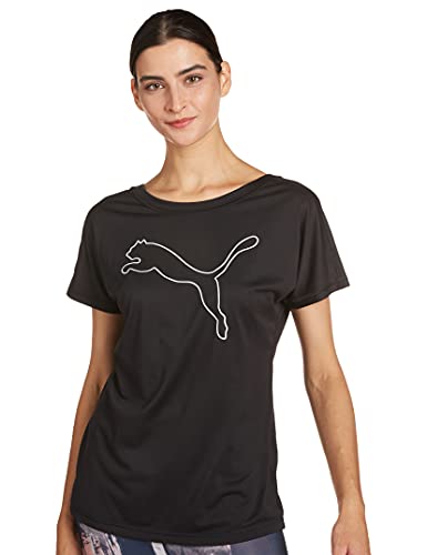 PUMA Damen Train Favorite Jerse T-Shirt, schwarz, XL von PUMA