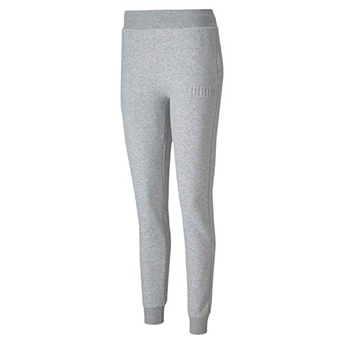 PUMA Damen Trainingshose Modern Basics Pants FL cl 583642 Light Gray Heather M von PUMA