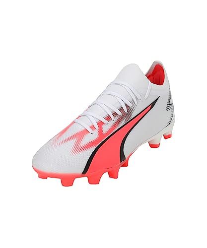 PUMA Damen Ultra Match Fg/Ag WN's Fussballschuh, White Schwarze Feuer-Orchidee, 42.5 EU PUMA Damen Ultra Match Fg/Ag WN's Fussballschuh, White Schwarze Feuer-Orchidee, 42.5 EU von PUMA