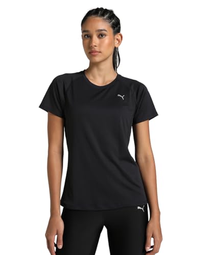 PUMA Damen Velocity Lauf-T-Shirt L, Black von PUMA