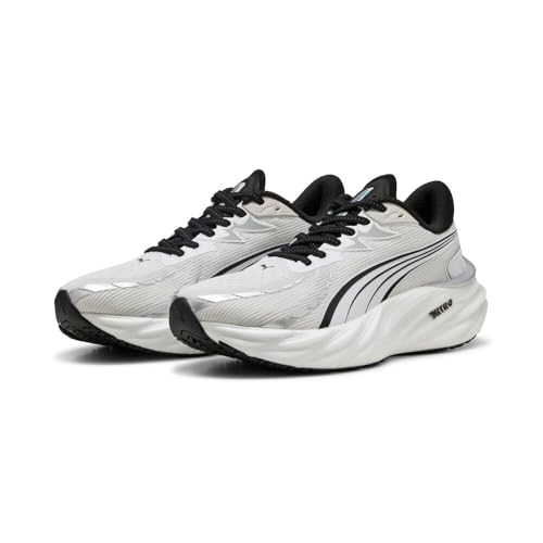 PUMA Damen Velocity Nitro Laufschuhe Sneaker, Weiß/Schwarz, 40 EU von PUMA