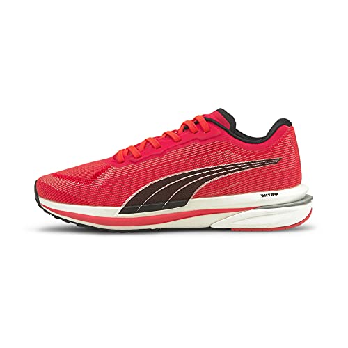 PUMA Damen Velocity Nitro WNS Laufschuh, Sunblaze White Black, 38.5 EU von PUMA