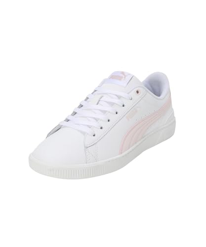 PUMA Damen Vikky V3 Lthr Sneaker, White Galaxy Pink, 36 EU von PUMA