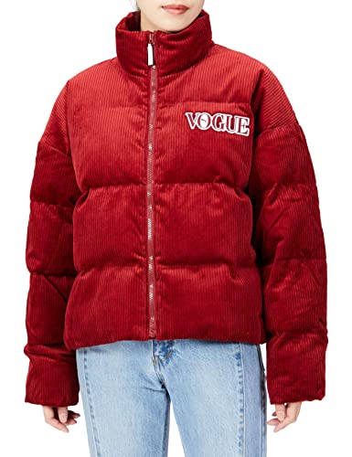 PUMA Damen X Vogue Oversized Puffer Jacket Jacke, rot (Intense red), S von PUMA