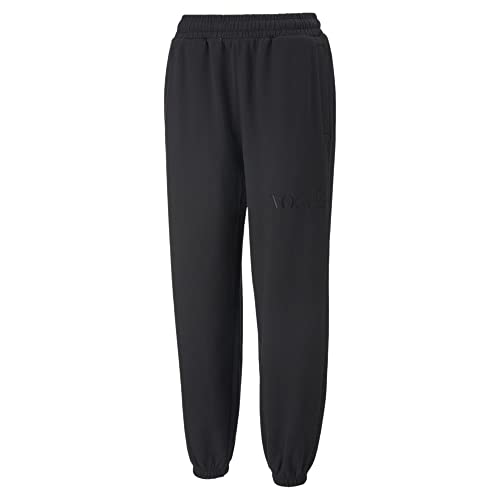 PUMA Damen X Vogue Sweatpants Tr Hose, schwarz, L von PUMA